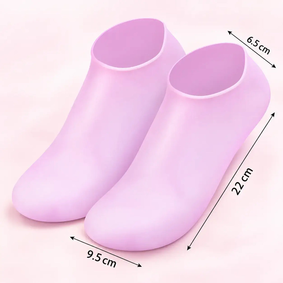 Moisture-Locking Silicone Foot Socks