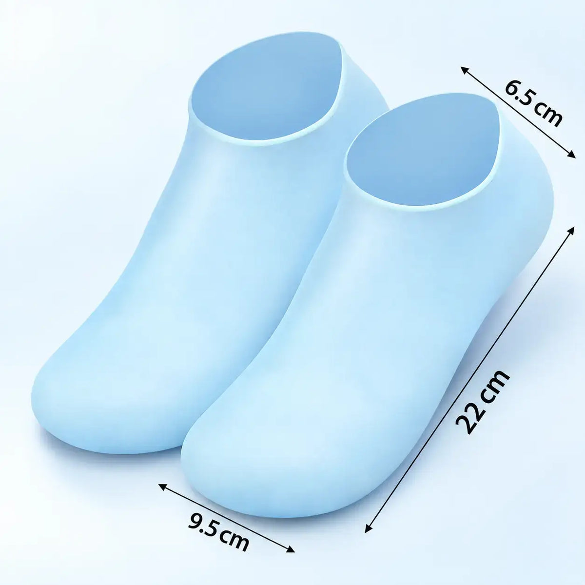 Moisture-Locking Silicone Foot Socks