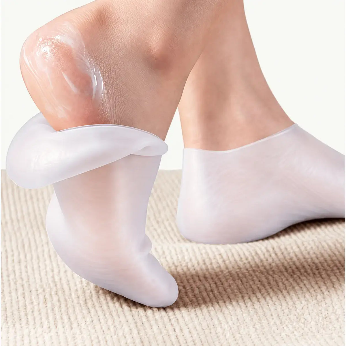 Moisture-Locking Silicone Foot Socks